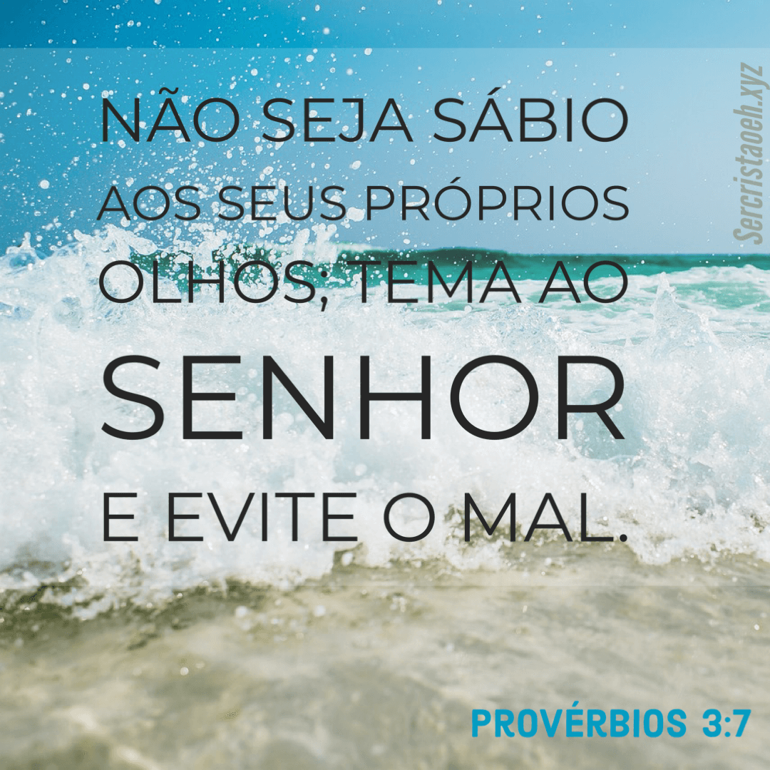 Provérbios 3:7